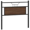 vidaXL Replace Headboard Brown Oak 100 cm Engineered Wood and Steel