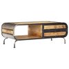 vidaXL Coffee Table 100x50x35 cm Solid Mango Wood