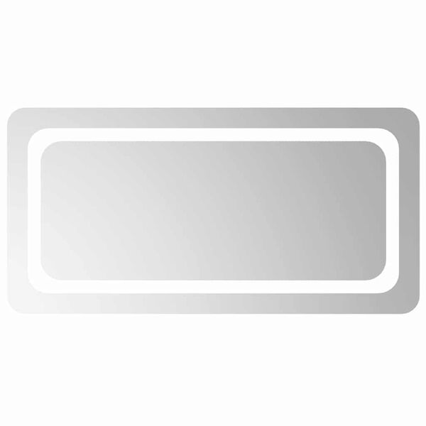 vidaXL LED Bathroom Mirror 80x40 cm