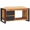 vidaXL Storage Bench Brown 80 x 35 x 40 cm Solid Mango wood