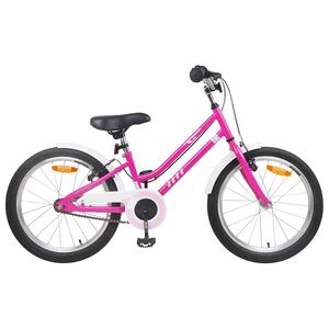 vidaXL Kids Bike 20 Inches for 6-11 Years Old Pink White