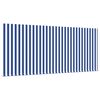 vidaXL Retractable Awning Retractable Blue and White 300 x 200 cm