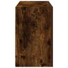 vidaXL Bathroom Wall Cabinet Smoked Oak 60x25x40 cm Engineered Wood
