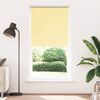 vidaXL Roller Blind Blackout Yellow 90x210 cm Fabric Width 85.7 cm Polyester
