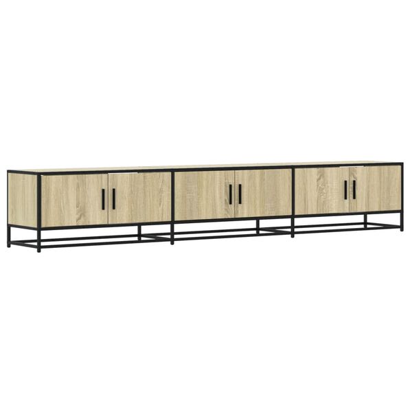 vidaXL TV Cabinet Sonoma Oak 240x35x41 cm Engineered Wood