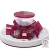 TRIXIE Cat Activity Tunnel Feeder Strategy Game Red