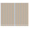 vidaXL Replacement Fabric for Awning Multicolour Stripe 4x3 m