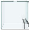 vidaXL Terrarium with Storage Transparent 30 x 30 x 30 cm Glass