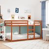 vidaXL Bunk Bed without Mattress Wax Brown 80x200 cm Solid Wood Pine