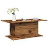 vidaXL Coffee Table Old Wood 102x55,5x40 cm Engineered Wood