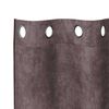 vidaXL Velvet Curtains with Curtains 2 pcs Brown 175 x 140 cm Velvet