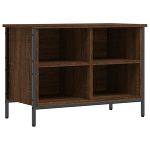 vidaXL Shoe Cabinet Brown Oak 4 compartments