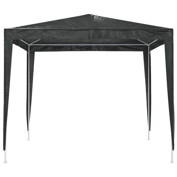 vidaXL Professional Party Tent 2.5x2.5 m Anthracite 90 g/m²