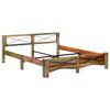 vidaXL Bed Frame without Mattress Solid Reclaimed Wood 180x200 cm Super King