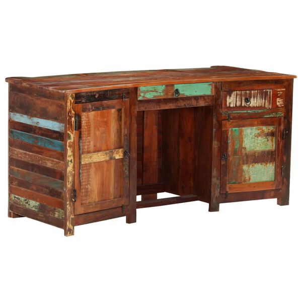 vidaXL Director Desk 170x70x76 cm Solid Reclaimed Wood