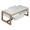 Trendteam Coffee Table Dakota White and Artisan Oak