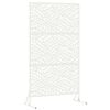 vidaXL Privacy Screen White 100 x 50 x 180 cm Steel