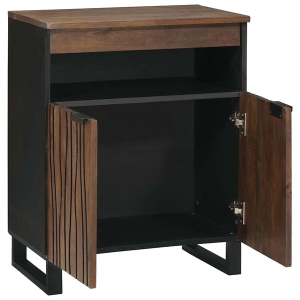 vidaXL Sideboard Brown 60 x 33 x 75 cm Solid mango wood