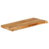 vidaXL Table Top Live Edge 70x40x2.5 cm Solid Wood Mango
