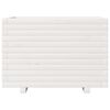 vidaXL Garden Planter White 70x40x49.5 cm Solid Wood Pine