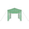 vidaXL Greenhouse with Roof Green 290 x 430 x 315 cm Steel