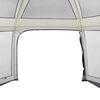 vidaXL Pool Tent with Removable Fly & Mesh Walls Grey 618x532 cm