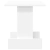 vidaXL End Table White 35.5 x 35 x 40 cm Engineered Wood