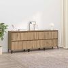 vidaXL Sideboards 3 pcs Artisan Oak 60 x 35 x 70 cm Engineered Wood