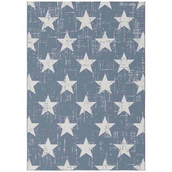 Dutch Lifestyle Kids Rug Miami 120x170 cm Stars Blue