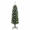 vidaXL Artificial Christmas Tree with 150 LEDs with Stand Green 150 cm