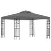 vidaXL Gazebo Anthracite 300x400 cm