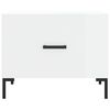 vidaXL Coffee Table High Gloss White 50x50x40 cm Engineered Wood