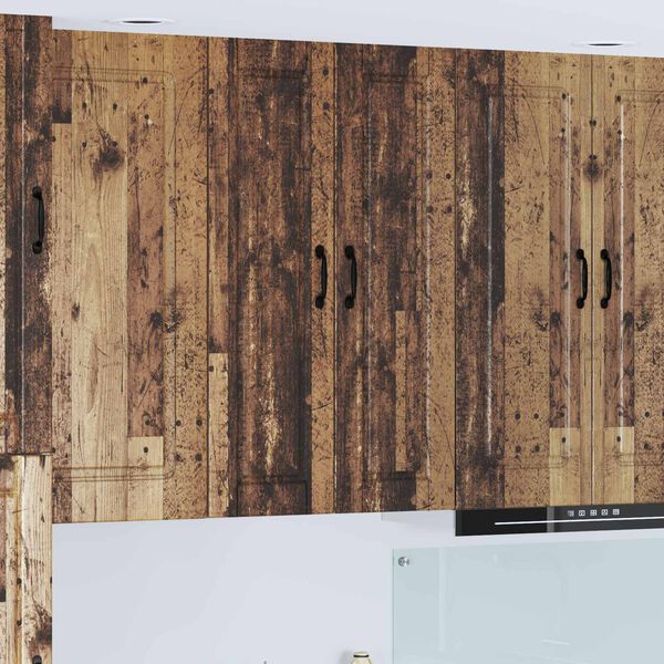 vidaXL Kitchen Cabinet Old Wood 30 x 31 x 100 cm Engineered Wood