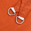 vidaXL Sunshade Sail 160 g/m&sup2; Rectangular Orange 6x7 m HDPE