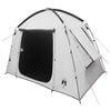 vidaXL Cabin Tent 3-Person White Blackout Polyester