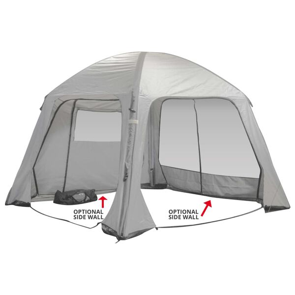 Bo-Camp Side Wall with Mosquito Mesh for Tent Air Gazebo Grey