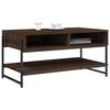 vidaXL Coffee Table Brown Oak 90x50x45 cm Engineered Wood