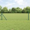 vidaXL Hexagon Fence Green 0.6 x 25 m PVC