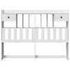 vidaXL Headboard with Storage White 140 cm Solid Wood Pine