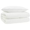vidaXL 90% Goose Down Duvet Set FULDA 2 pcs 135 x 200 cm All Seasons