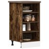 vidaXL Bottom Cabinet Riga Smoked Oak 40x44.5x81.5 cm Engineered Wood