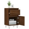 vidaXL Sideboards 2 pcs Brown Oak 40x35x70 cm Engineered Wood