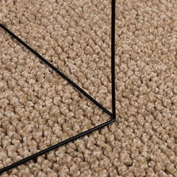vidaXL Area Rugs Round Natural &Oslash; 200 CM