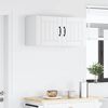 vidaXL Dishwasher Panel Lucca White 80 x 31 x 40 cm Engineered Wood