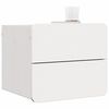 vidaXL Bedside Table 2 pcs White 39 x 34 x 33 cm Solid pinewood