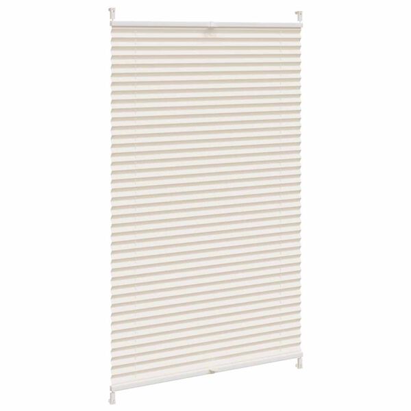 vidaXL Plisse Blind 90x100cm Creme