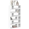 vidaXL Bookcase White 100x33x187.5 cm Engineered Wood