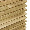 vidaXL Garden Raised Bed 50x50x80 cm Impregnated Pinewood