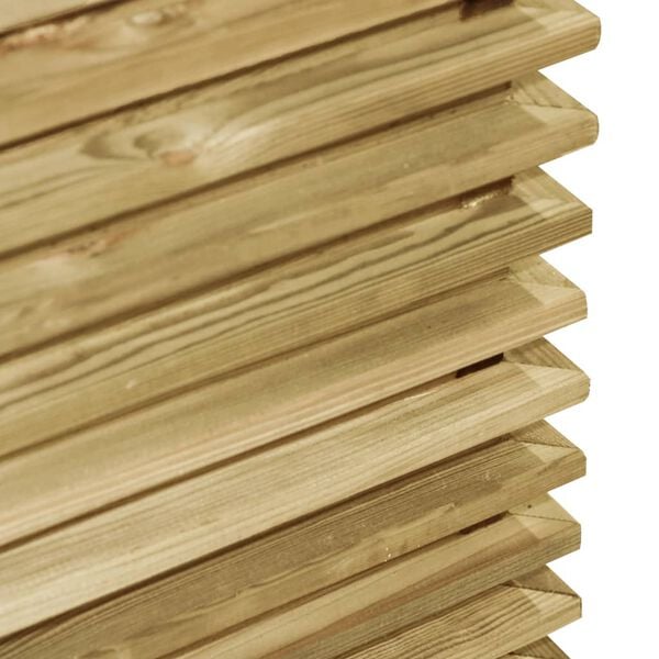 vidaXL Garden Raised Bed 50x50x80 cm Impregnated Pinewood