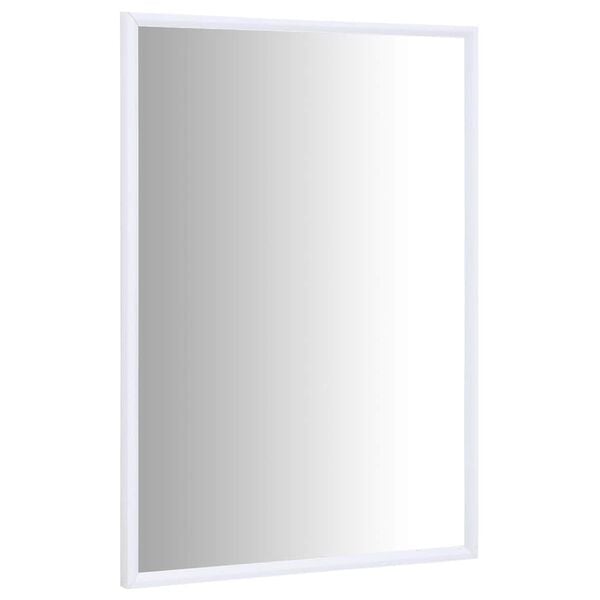 vidaXL Mirror White 60x40 cm